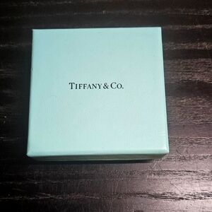 Tiffany & Co. Turquoise Blue EMPTY BOX ONLY  3.75” X 3” X 1.5”